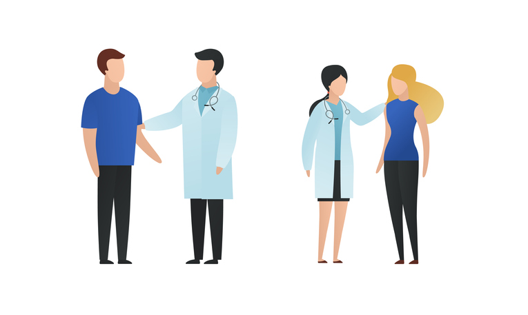 animated-design-patients-meeting-doctors